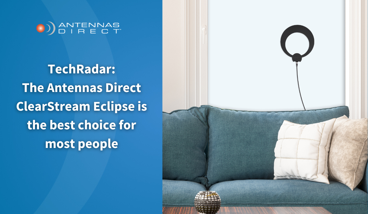 techradar names clearstream eclipse as the best antenna for most